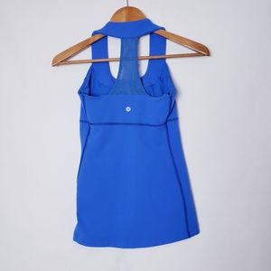 Lululemon Luon Scoop Neck Tank Blue